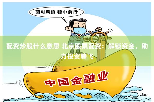 配资炒股什么意思 北京股票配资：解锁资金，助力投资腾飞